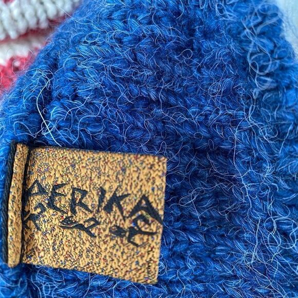 Peruvian trading Co. knit scarf nwot - Picture 7 of 8